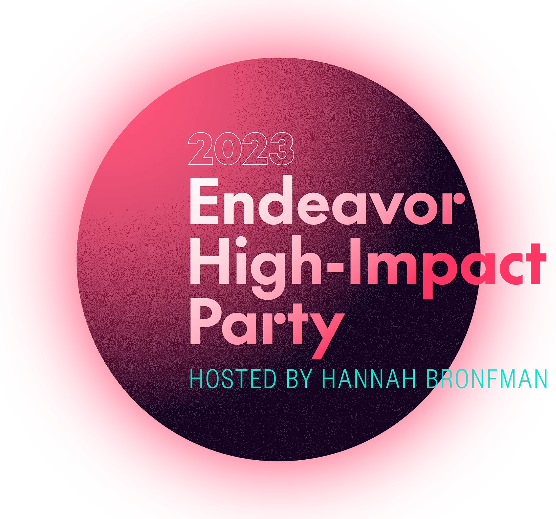 Endeavor high impact party logo