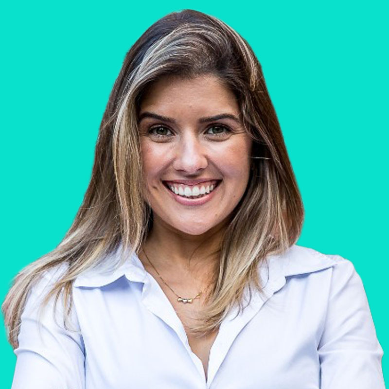 Carolina Reis de Oliveira teal